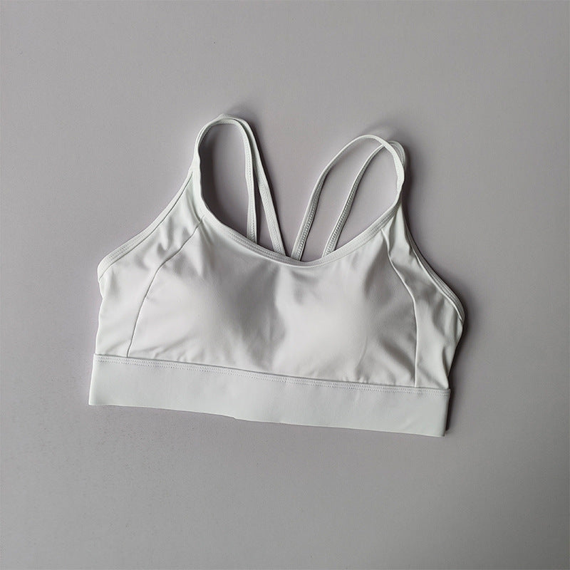 🧘 Sports | Shockproof Colorblock U-Back Yoga Top