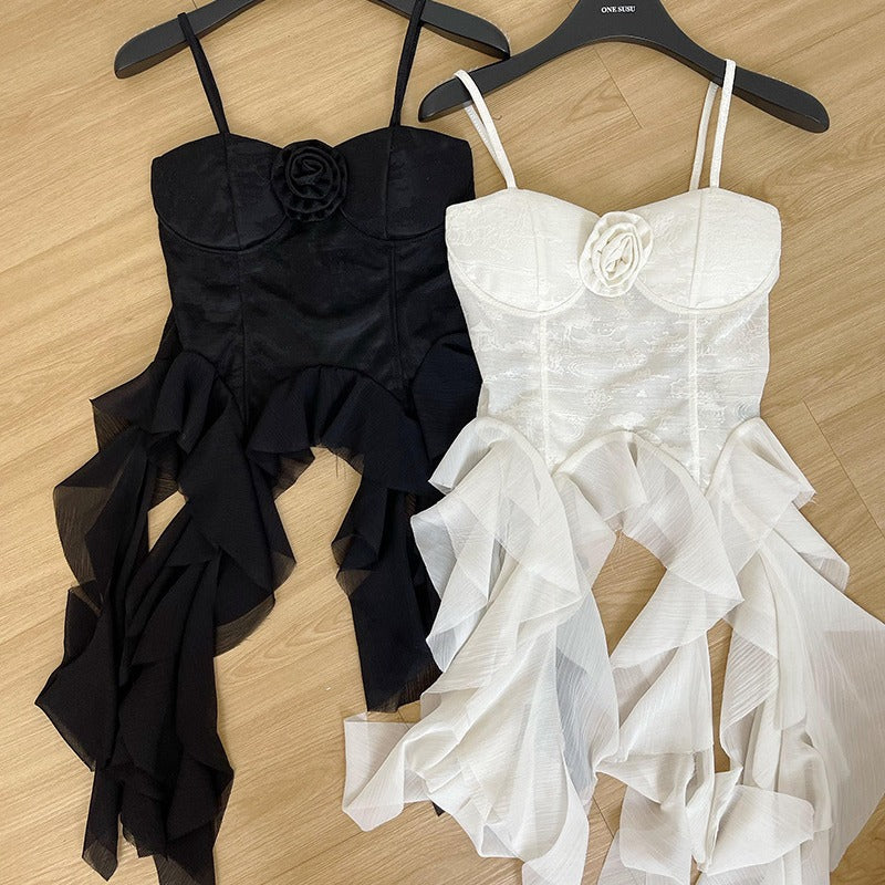 🌸 Spicy|Asymmetrical Lace Boned Camisole