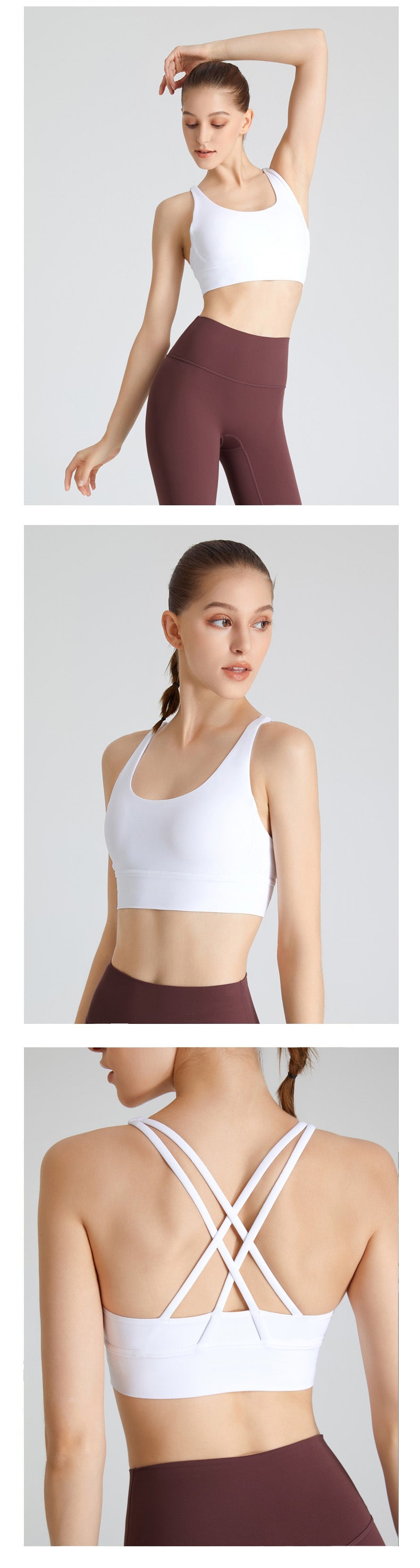 🕊️ Sports | Naked Feel Crisscross Back