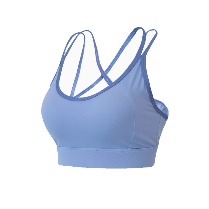 🧘 Sports | Shockproof Colorblock U-Back Yoga Top