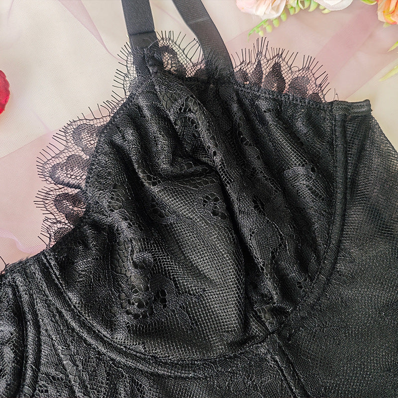 🖤 Sculpt+ | Lace Mesh Bustier for Curvy Babes