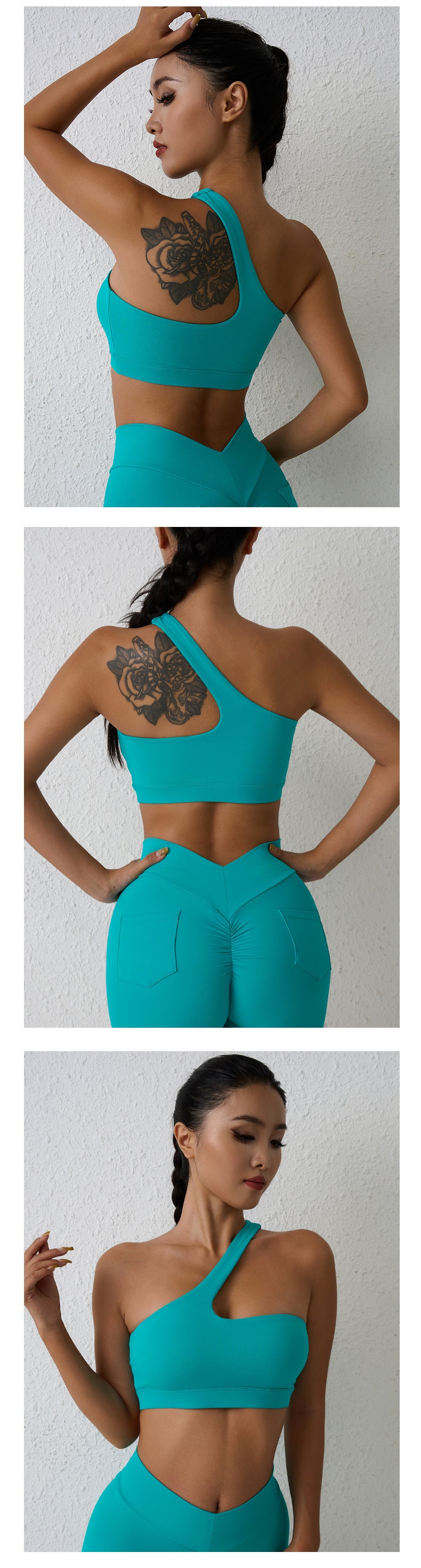 π§ Sports | Asymmetric Back-Cross Shape