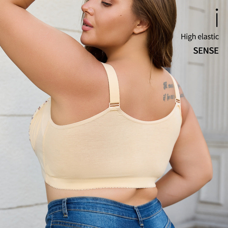 🎀 Sculpt+|Printed Lingerie Bra - Skin Color