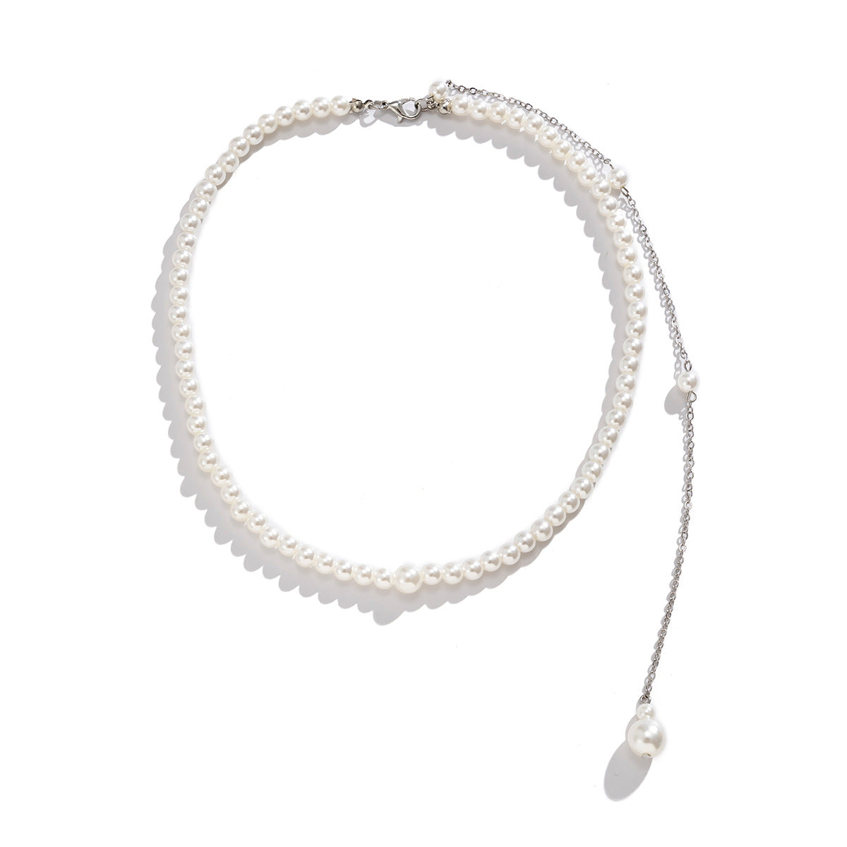 💃 Body Chain + Pearl Tassel Chest Harness – Bridal & Beach Back Chain