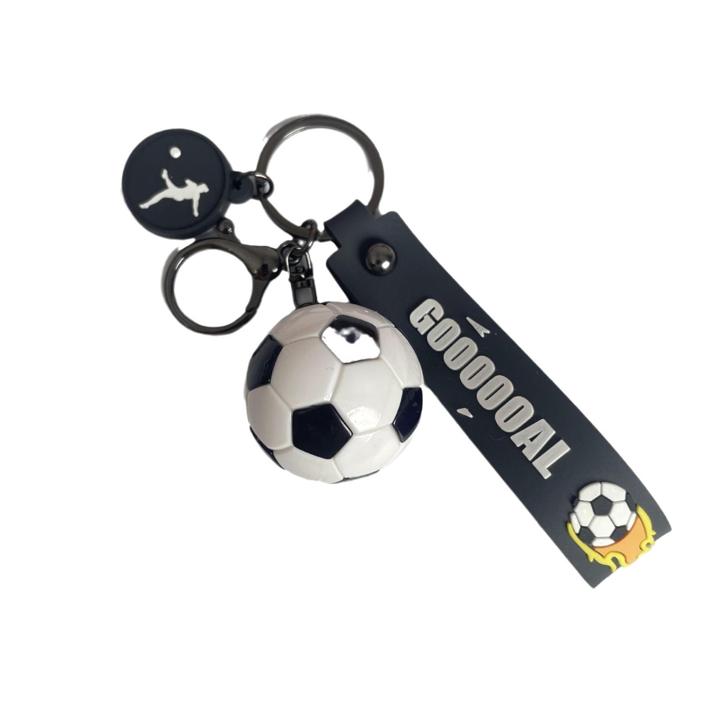⚽ Euro Cup Football Keychain — Acrylic Charm for Bags & Gifts