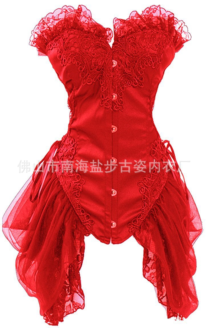 👑 Spicy｜Princess Lace Boned Corset Top