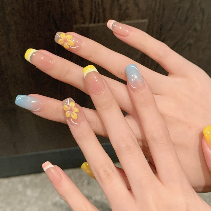 Summer Macaron Floral Pop