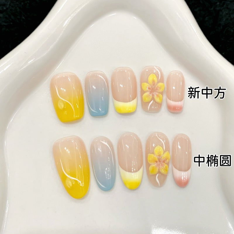 Summer Macaron Floral Pop