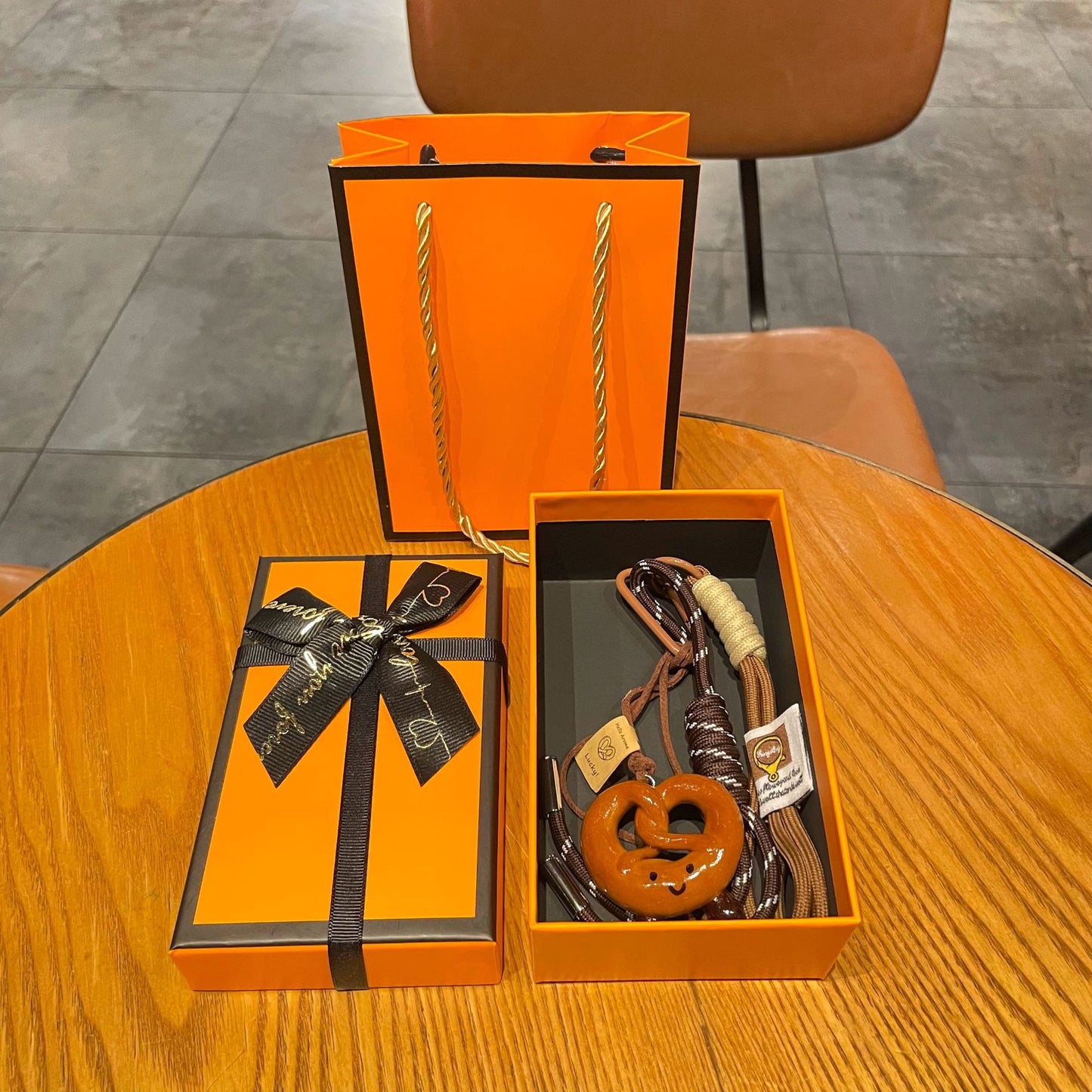 🥐 Spicy | Miu-Inspired Bread Keychain — Fall Aesthetic Bag Charms & Gift Options
