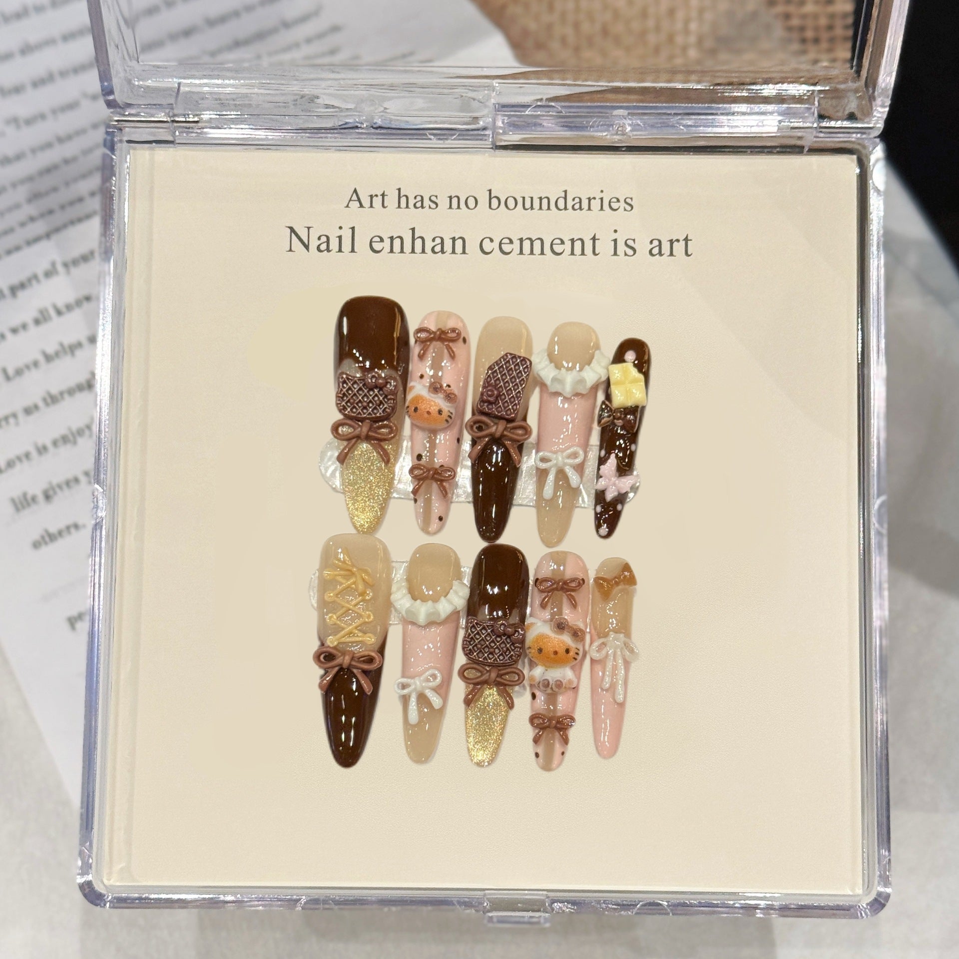 Canelé Ballet Nails