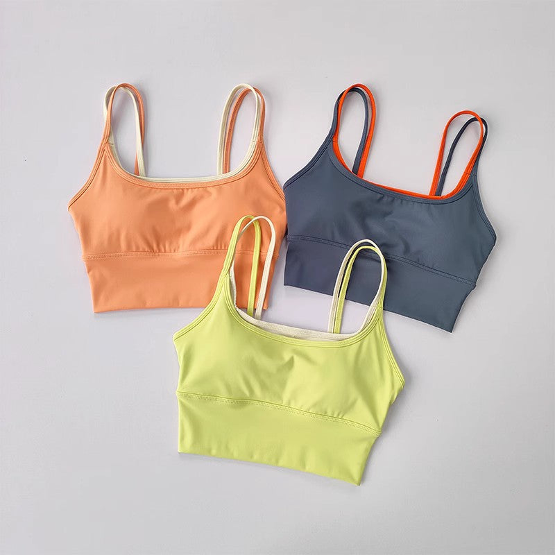 🔥 Sports | Seamless Shockproof Backless Yoga Top