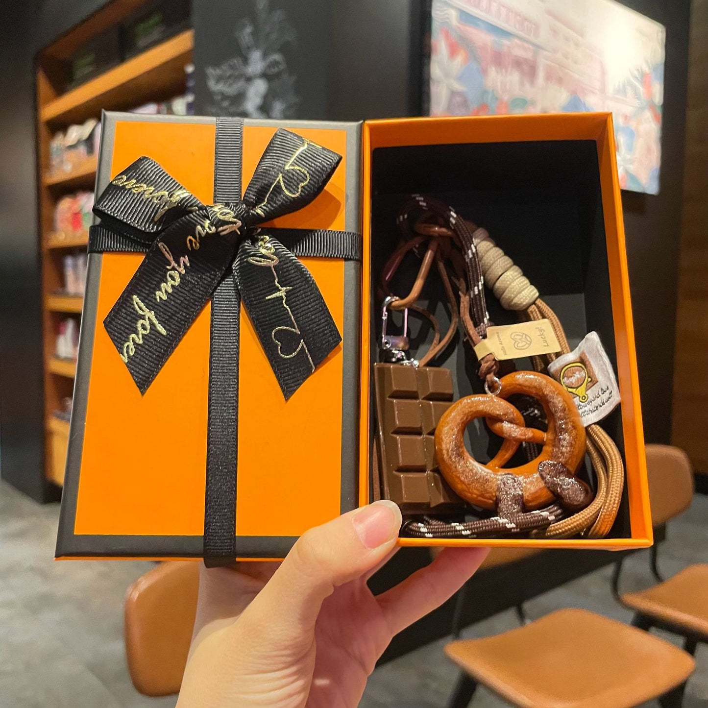🥐 Spicy | Miu-Inspired Bread Keychain — Fall Aesthetic Bag Charms & Gift Options