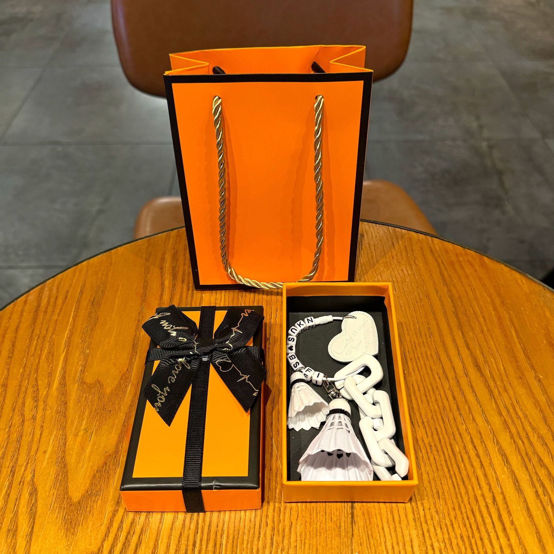 🎾 Tennis & Badminton Keychain