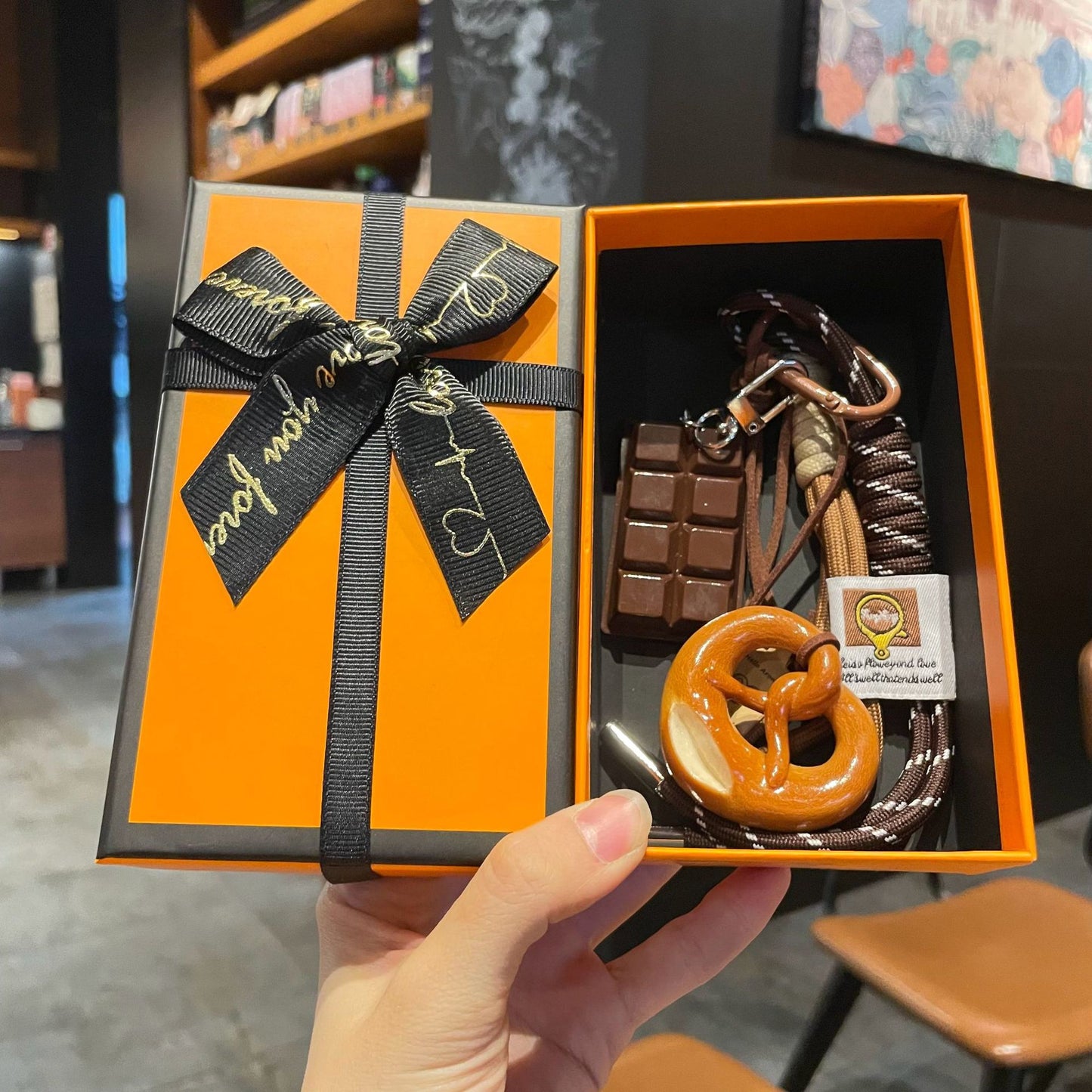 🥐 Spicy | Miu-Inspired Bread Keychain — Fall Aesthetic Bag Charms & Gift Options