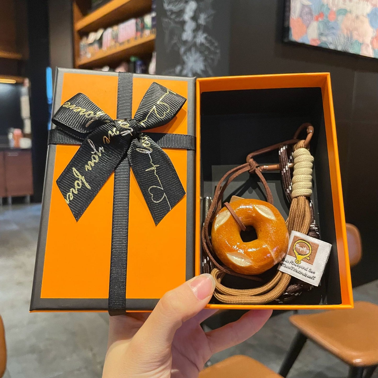 🥐 Spicy | Miu-Inspired Bread Keychain — Fall Aesthetic Bag Charms & Gift Options