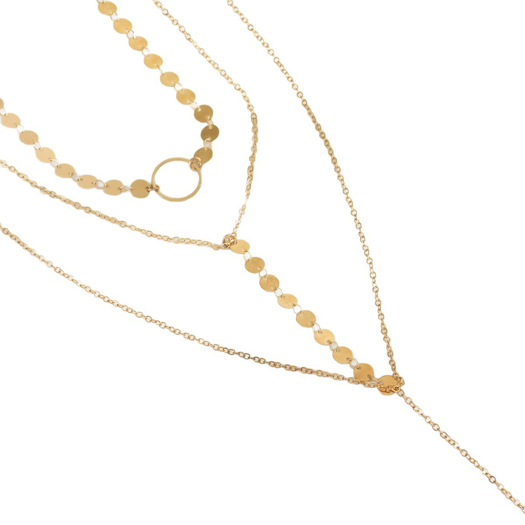 🌟 Necklace + Handmade Sequin Fringe Necklace – Street Snap Collar