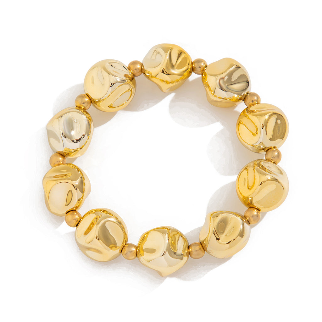 🧩 Necklace Set + Irregular CCB Beads Layered Pearl Necklace