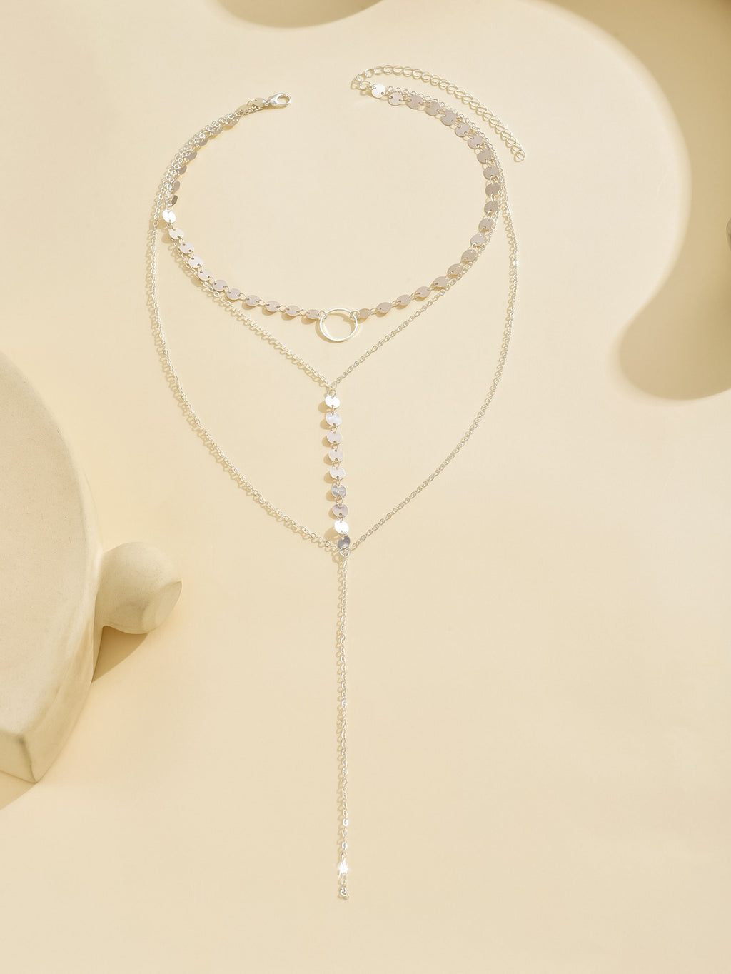 🌟 Necklace + Handmade Sequin Fringe Necklace – Street Snap Collar