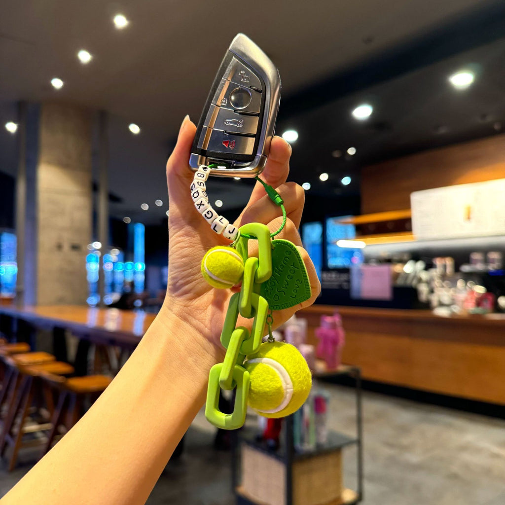🎾 Tennis & Badminton Keychain