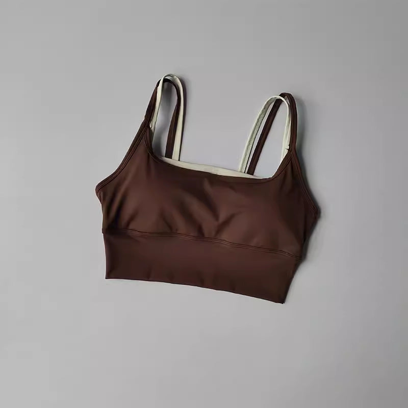 🔥 Sports | Seamless Shockproof Backless Yoga Top