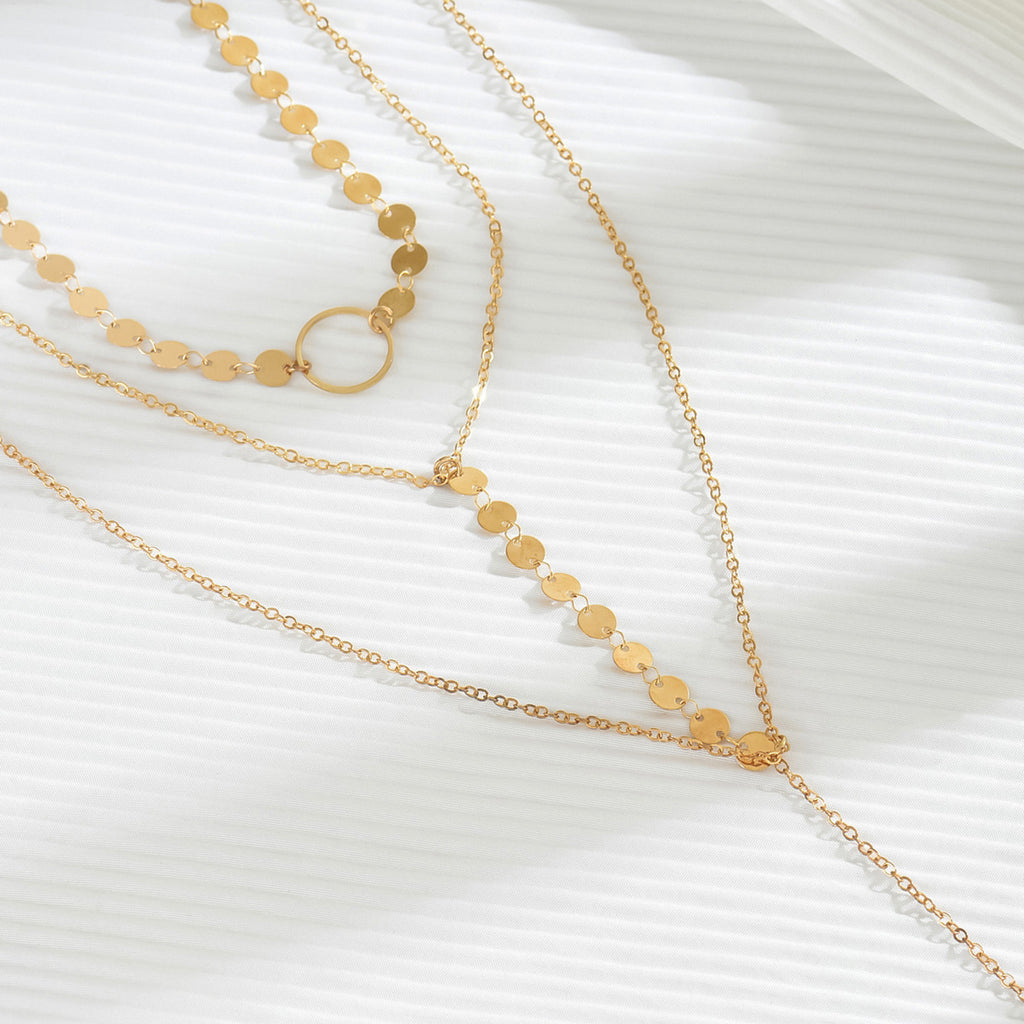 🌟 Necklace + Handmade Sequin Fringe Necklace – Street Snap Collar