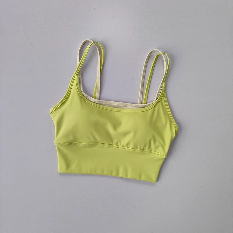 🔥 Sports | Seamless Shockproof Backless Yoga Top