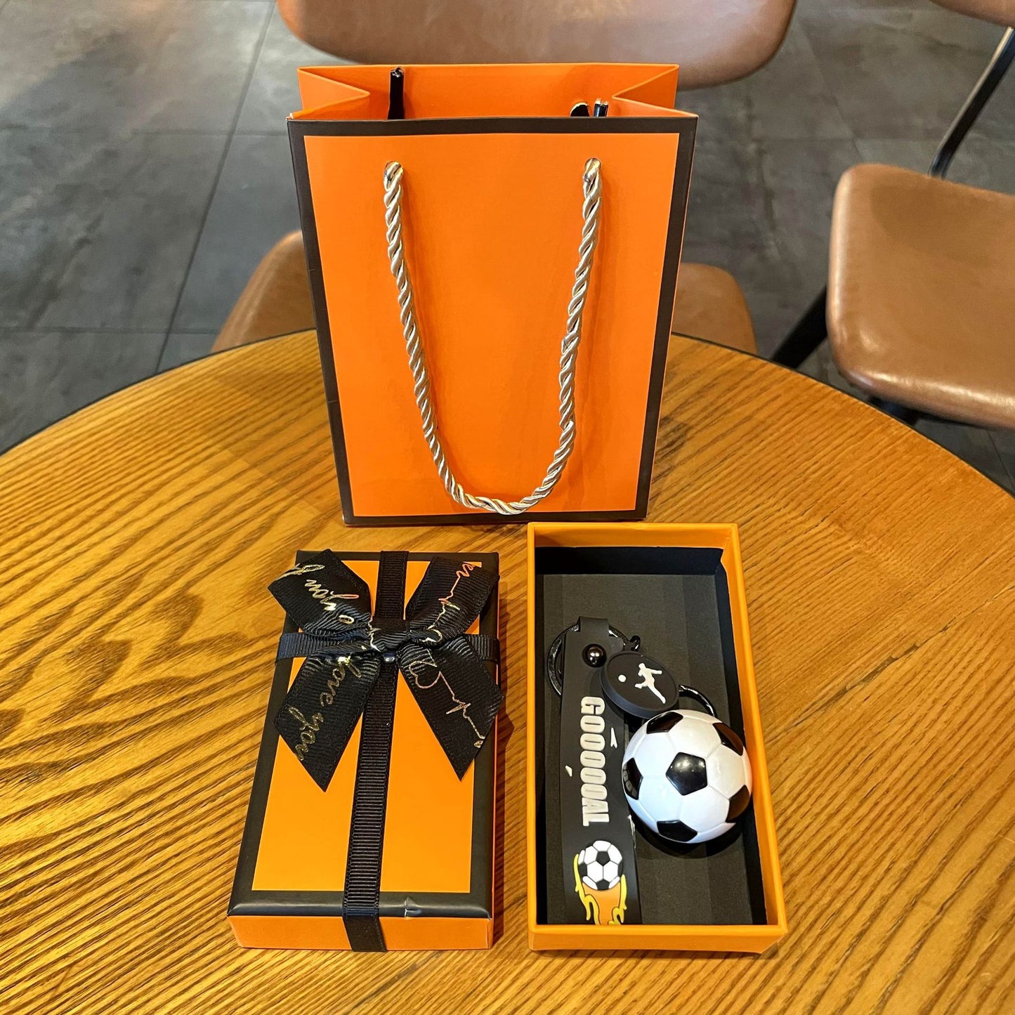 ⚽ Euro Cup Football Keychain — Acrylic Charm for Bags & Gifts
