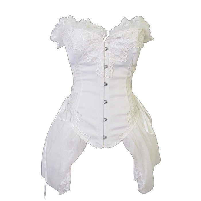 👑 Spicy｜Princess Lace Boned Corset Top