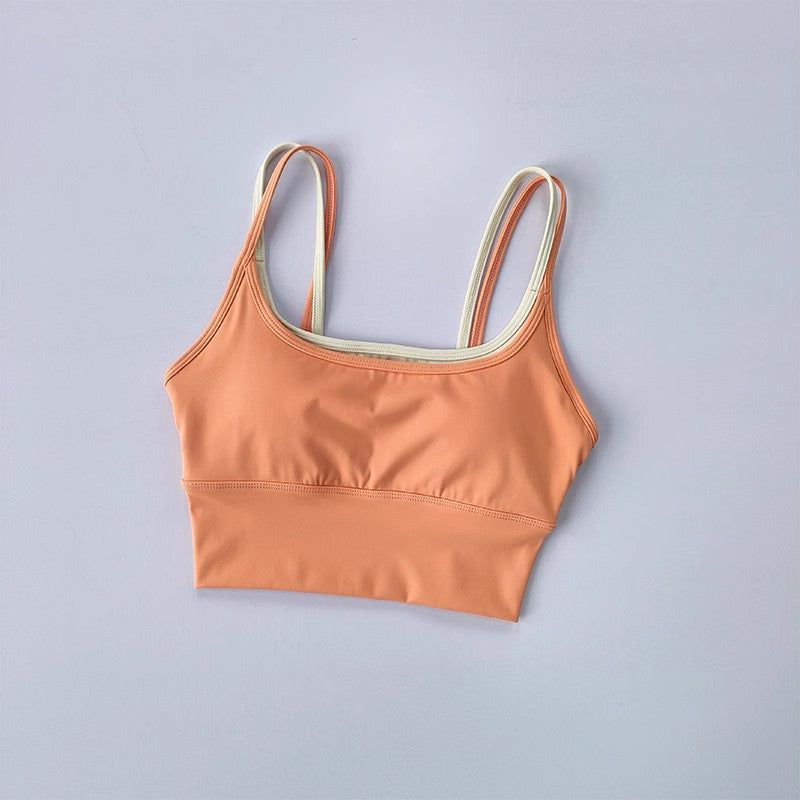 🔥 Sports | Seamless Shockproof Backless Yoga Top