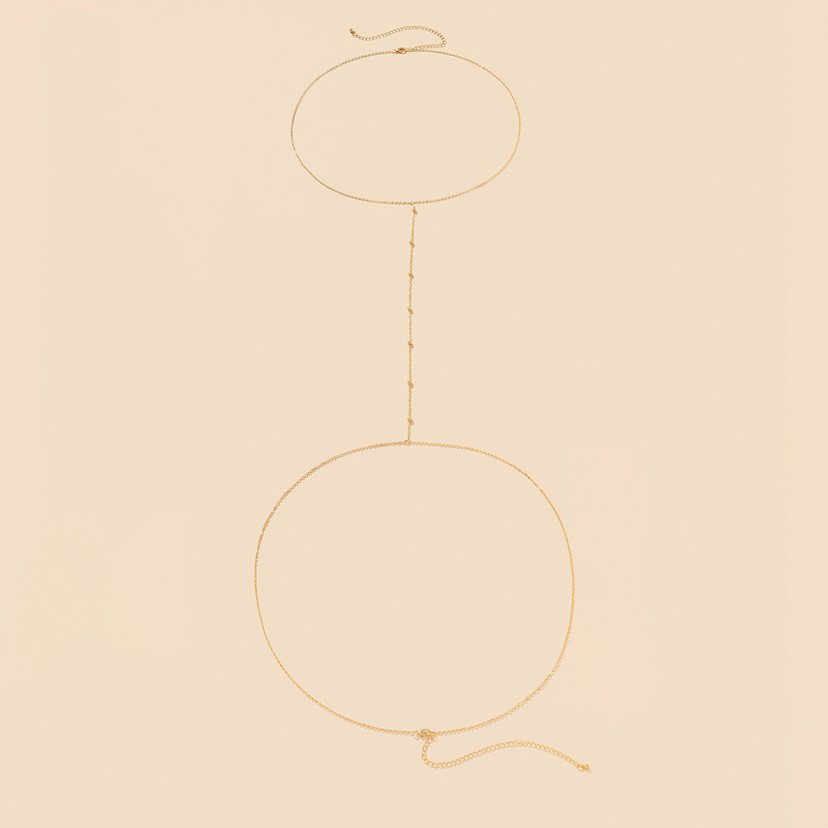 ✨ Body Chain + Minimalist Bikini Chest Chain – Club & Festival Fit