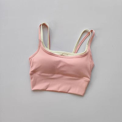 🔥 Sports | Seamless Shockproof Backless Yoga Top