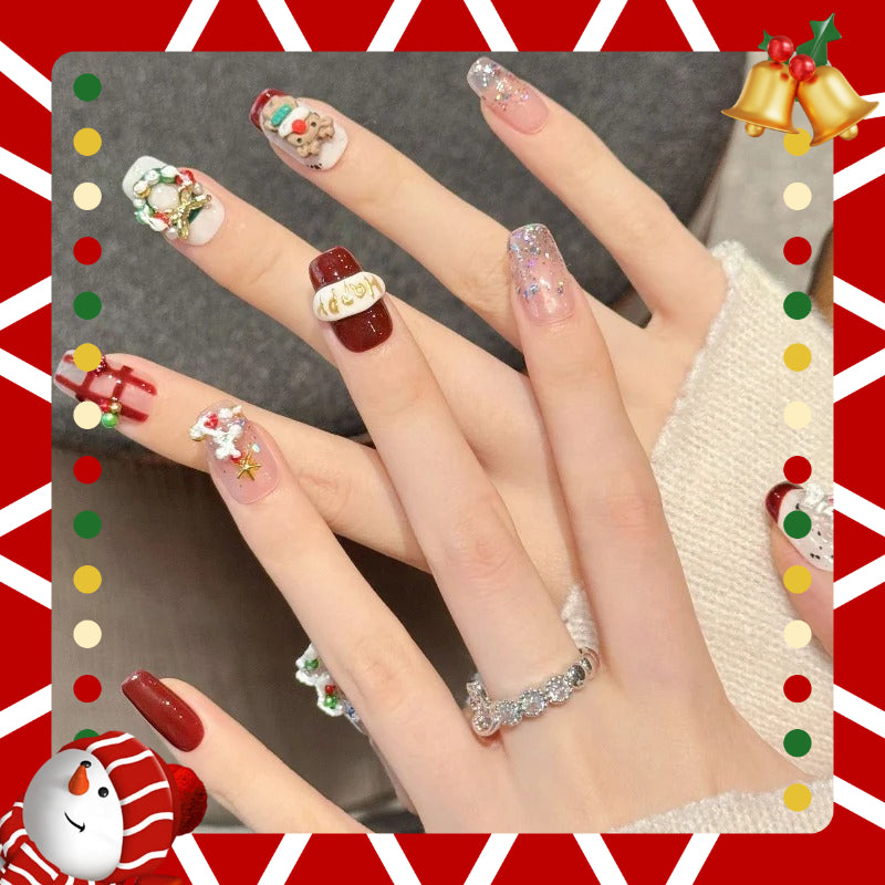 Festive Christmas Nails