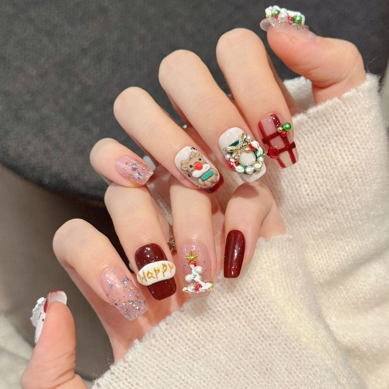 Festive Christmas Nails