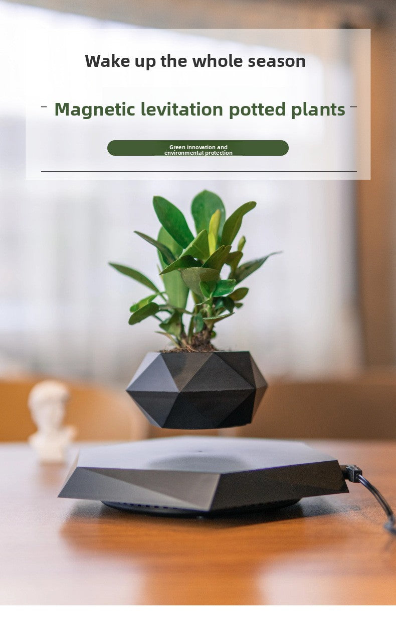 Magnetic Levitation Plant Pot