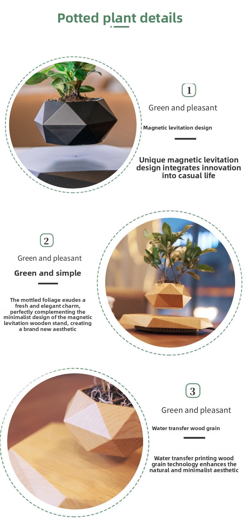 Magnetic Levitation Plant Pot