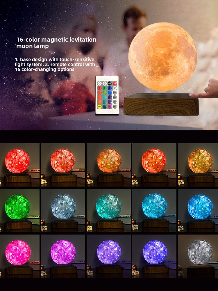 Levitating Moon Lamp